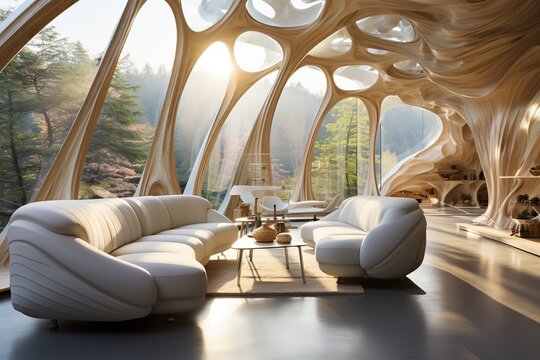 Future room design, modern layout, modernized house room, bedroom, alternative look and structure, geometry, abstract, future housing layout , simplicity creativity minimalism sophistication .