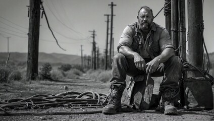 Resilience of a worker in Monochrome