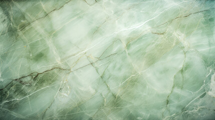 Fototapeta premium A detailed macro shot of a vibrant green marble surface