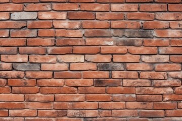 Obraz premium brick red wall texture