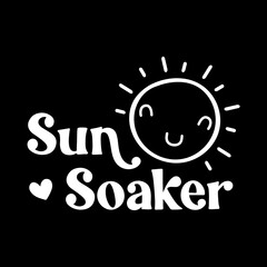 summer quotes design perfect for use digital print or backgrounds