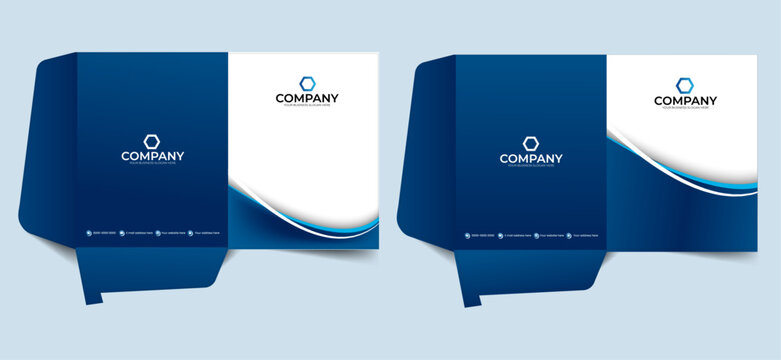 Professional creative Luxury corporate presentation Document Folders for your business, Modern folder design, presentation folder template, cover design for folder, Unique real estate File Cases