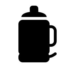 An icon about electronic with solid style