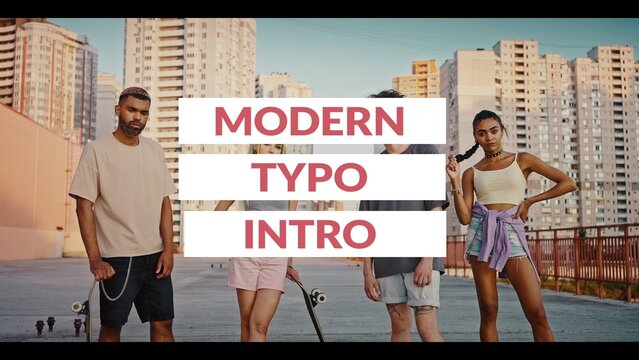 Modern Dynamic Typo Kinetic Text Opener