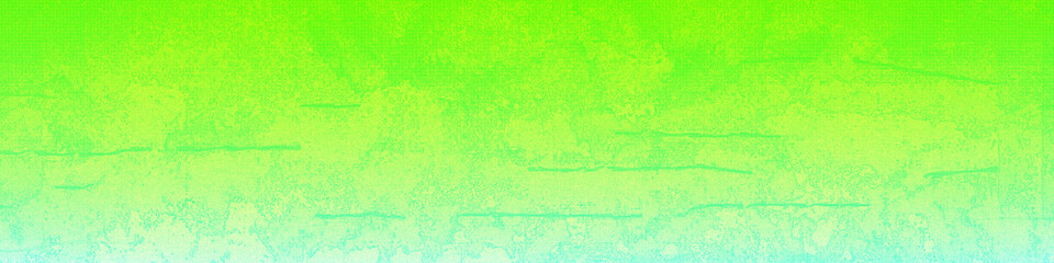 Fototapeta premium Green gradient panorama background with copy space for text or images, Usable for banner, poster, Ad, events, party, sale, celebrations, and various design works