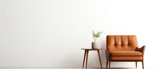 White isolated chair