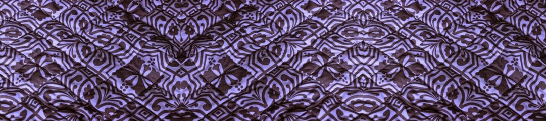 Panoramic textile pattern - Digital backgrounds (P2)
