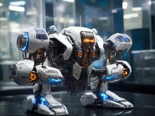 Fototapeta premium Unveiling the Robotic Revolution
