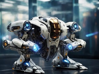 Fototapeta premium Unveiling the Robotic Revolution