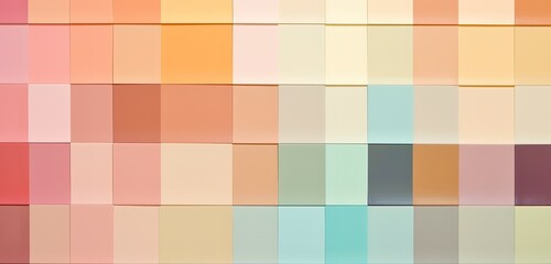 Background with different colors, color palette, conceptual background, digital illustration. Generative AI