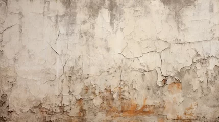 Photo sur Plexiglas Vieux mur texturé sale Ancient wall with rough cracked paint, old fresco texture background Ancient wall with rough cracked paint, old fresco texture background