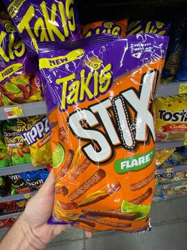 Walmart grocery store Taki Stix chips