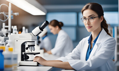 Research Laboratory Scientist in Scientific Lab for Medicine, Biotechnology, Microbiology Development