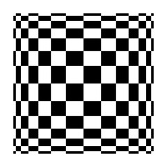 Checkerboard Abstract Illusion Square Design Pattern, EPS has 2 separate layers to easily recolor and includes pattern swatch that will seamlessly fill any shape. White background