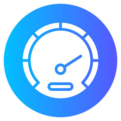 speed gradient icon