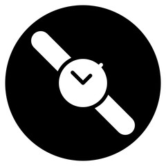 watch glyph icon
