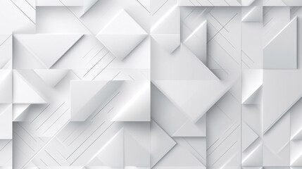 Abstract elegant white and gray background. Abstract white pattern. Square texture. Generative AI
