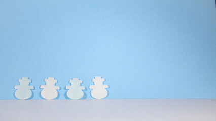 design objekte darstellung Weihnachten Schneemann deko hintergrund karte basteln schnee frost...