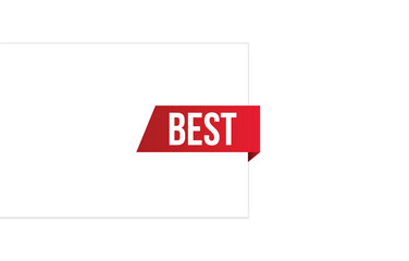 best banner design. best icon. Flat style vector illustration.