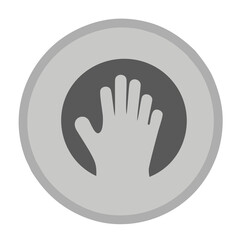 Obraz premium hand holding sign