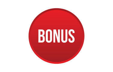 bonus banner design. bonus icon. Flat style vector illustration.