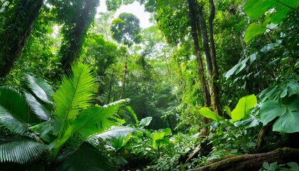 tropical rainforest in central america