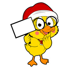 cute duck animal cartoon illustration