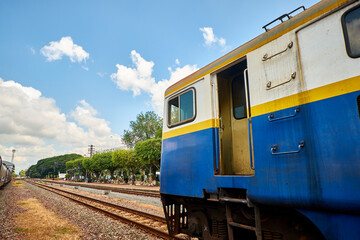 Thailand train passengers