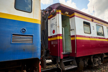 Thailand train passengers