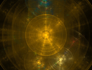 Imaginatory fractal abstract background Image