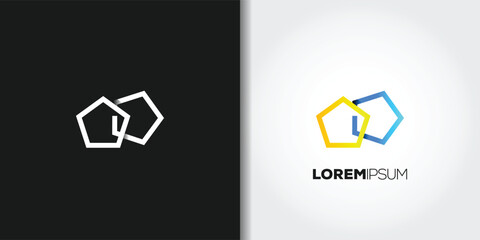 two polygon logo