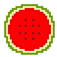 Watermelon illustration vector 