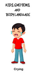 Kids Emotions and Body Language_ Crying