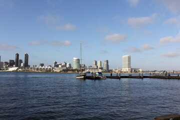 Fototapeta premium city harbour bridge
