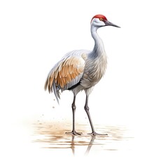 Obraz premium Sandhill Crane