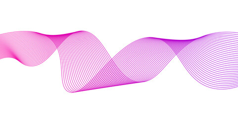 stripe pattern white line background. Thin dark lines on white background.Vector abstract colorful flowing wave lines isolated on white background.