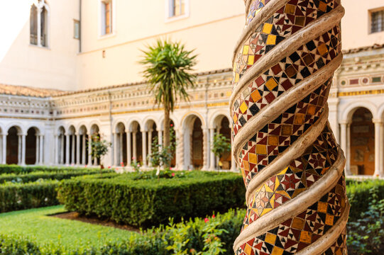 Cloister of the Basilica of Saint Paul Outside the Walls