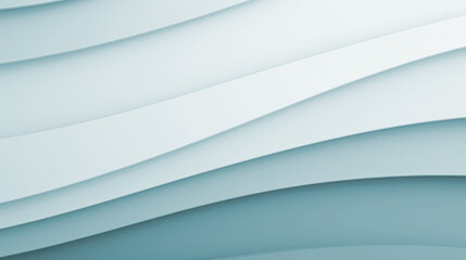 Abstract background composed of different stripes with shadow in shades of light blue color