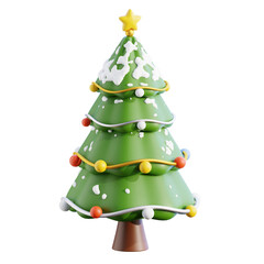 Christmas Tree 3D Icon