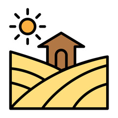 Farmhouse icon © North