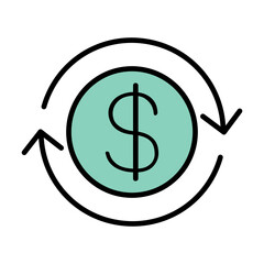Online payment icon