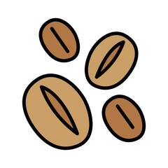 Coffee bean icon