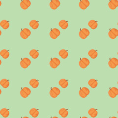Seamless pattern Autumn leaf border. Gift wrap and scrapbook. Vector illustration for wallpaper, gift paper, fill patterns, web page backgrounds, autumn greeting cards.