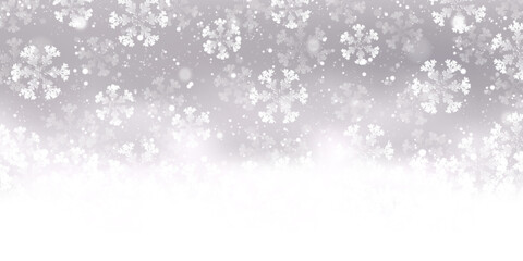 クリスマス　雪　風景　冬　背景