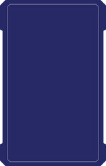 여백이 있는 4각 배너 박스 벡터 