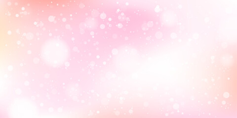 Fototapeta na wymiar 柔らかな光のイメージ、ピンク色の抽象背景