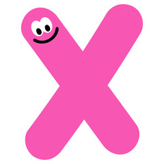 Happy A to Z alphabet designs for brand logo, logo design, company logo, cartoon character, emotion icons, font, typography, ad, fabric print, fashion, accessory, education book, stickers, initials