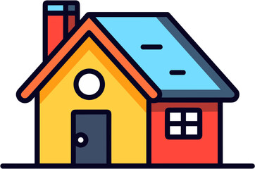 창문과 굴뚝이 있는 집_전원주택_단독주택