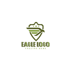 Eagle logo with white background.