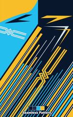 Vector abstract background with sport pattern for sublimation